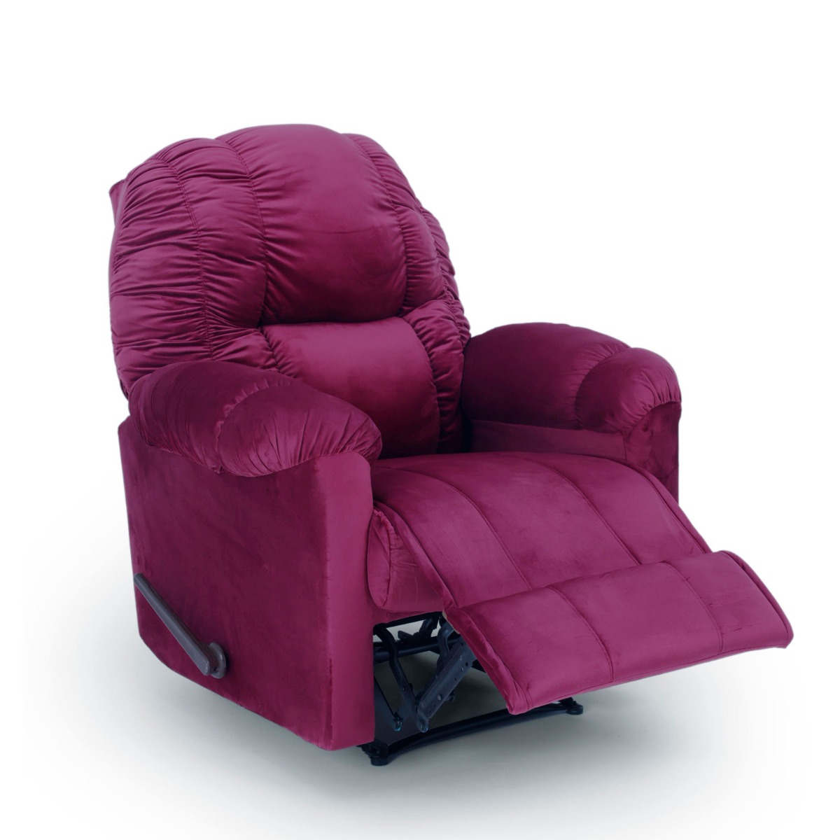 كرسي استرخاء ComfyChair | هزاز- خامة مخملية - برغندي 5