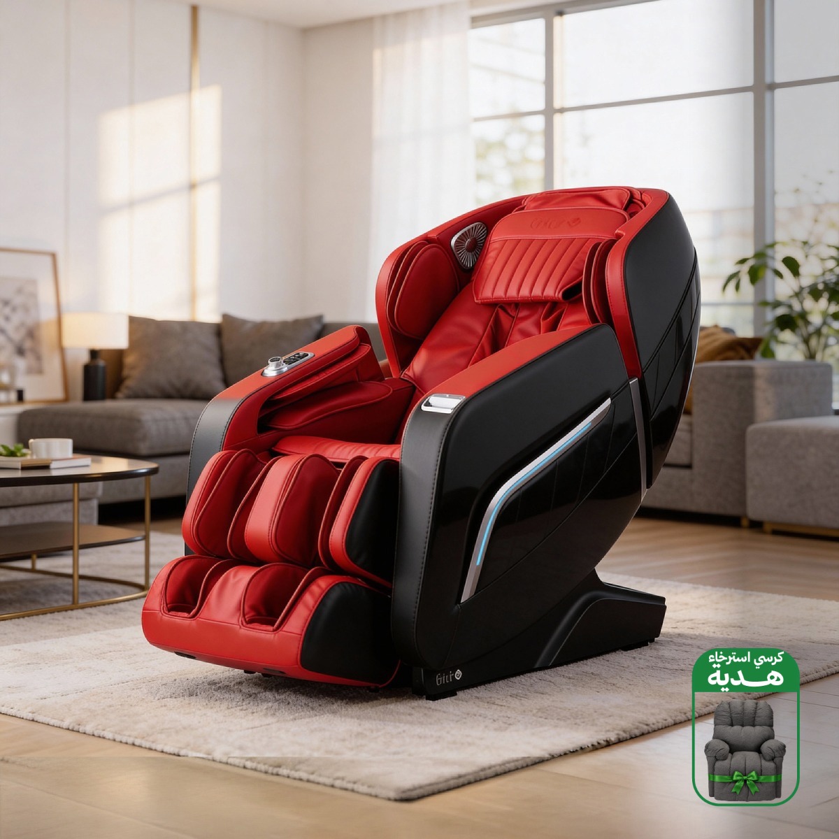 Massage Chair 3D-red