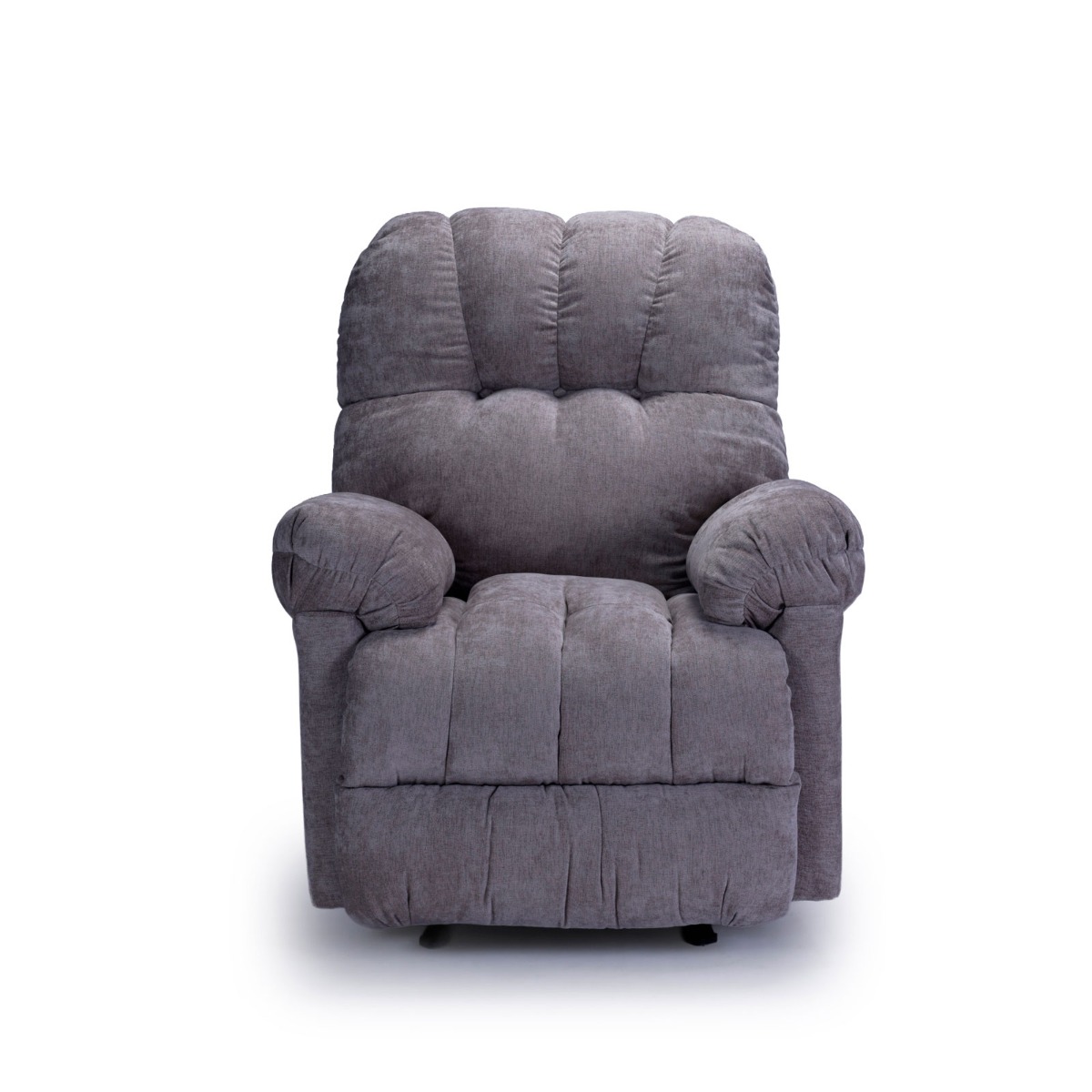 Stressless Rocking Recliner Chair | Elegant Design | Linen – Light Gray | 3-Year Warranty 3