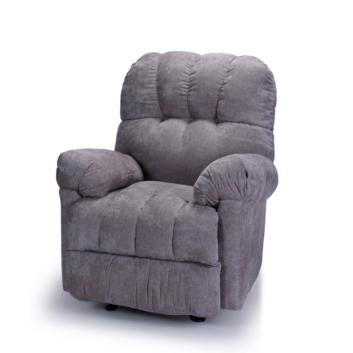 Stressless Rocking Recliner Chair | Elegant Design | Linen – Light Gray | 3-Year Warranty 9
