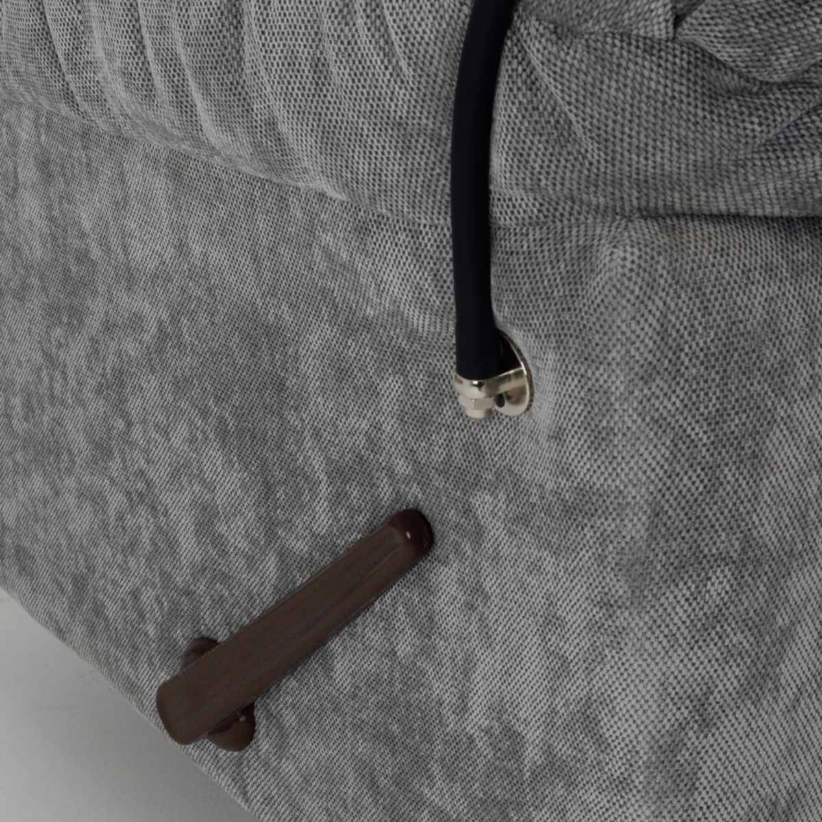 London Rocking Cinema Recliner Chair | Flexible Phone Holder – Gray Chenille Fabric – 5-Years Warranty 7