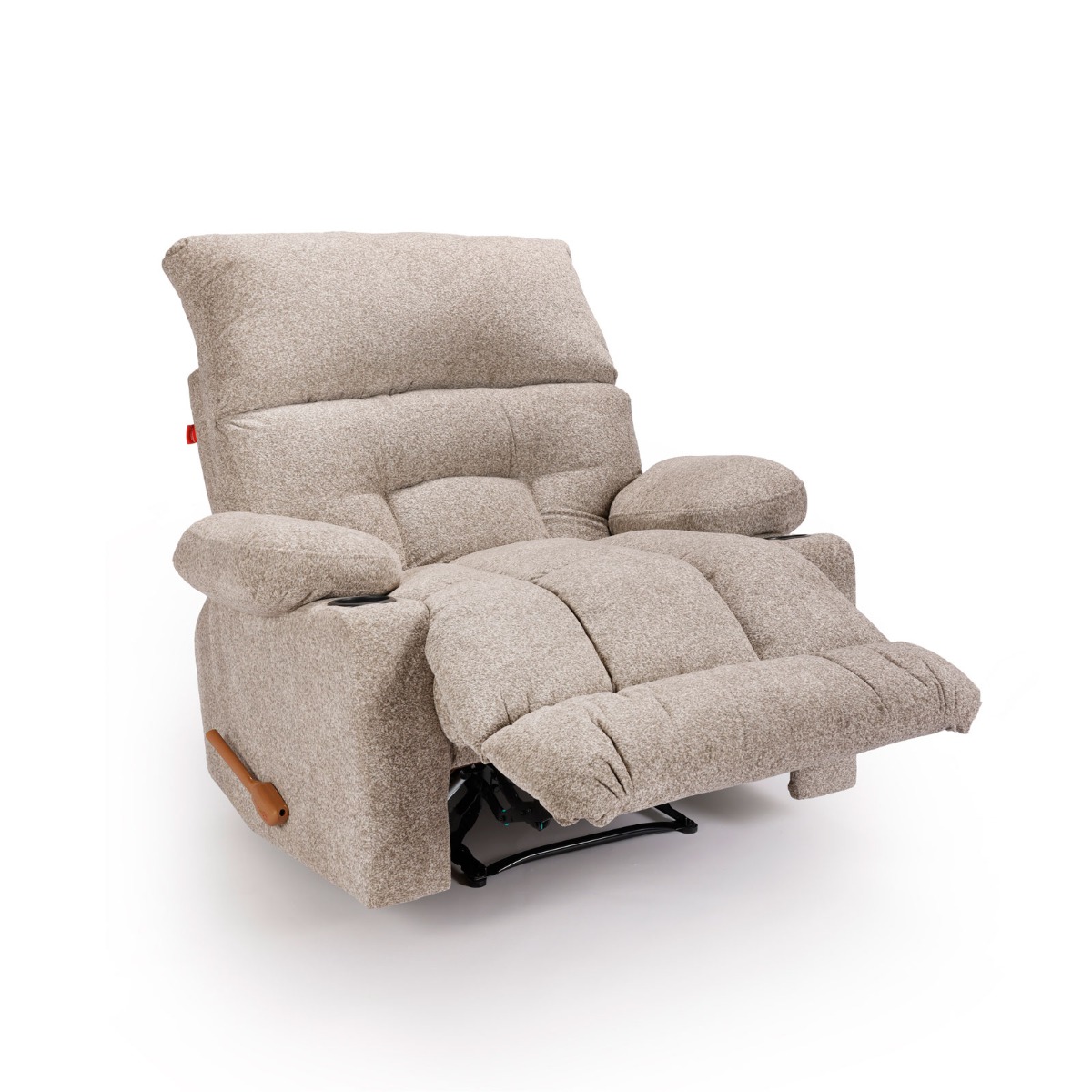 Haven Comfort Fixed Brown Chair by Back Comfort – Premium Velvet – Elegant Design & Everyday Comfort 5