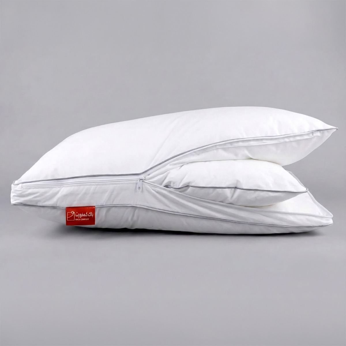 Kangaroo Luxury Pillow | Main Pillow with Extra Inner Pillow – 220-Thread Cotton – 20 cm Height – 2-Years Warranty 4