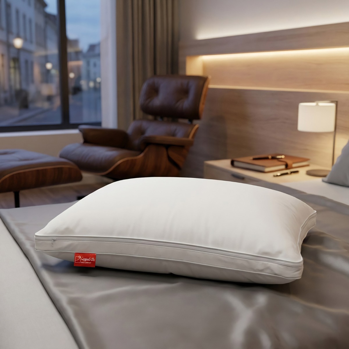 Kangaroo Luxury Pillow | Main Pillow with Extra Inner Pillow – 220-Thread Cotton – 20 cm Height – 2-Years Warranty 1