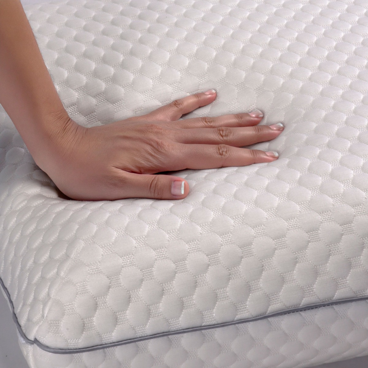 Memory Foam Pillow | Cooling 480 GSM Cover – 58 × 30 cm | Back Comfort 5