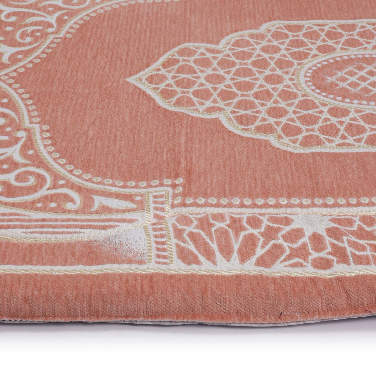 Prayer Rug Mihrab Al-Safa Memory Foam | 3 cm Thick | Salmon 3